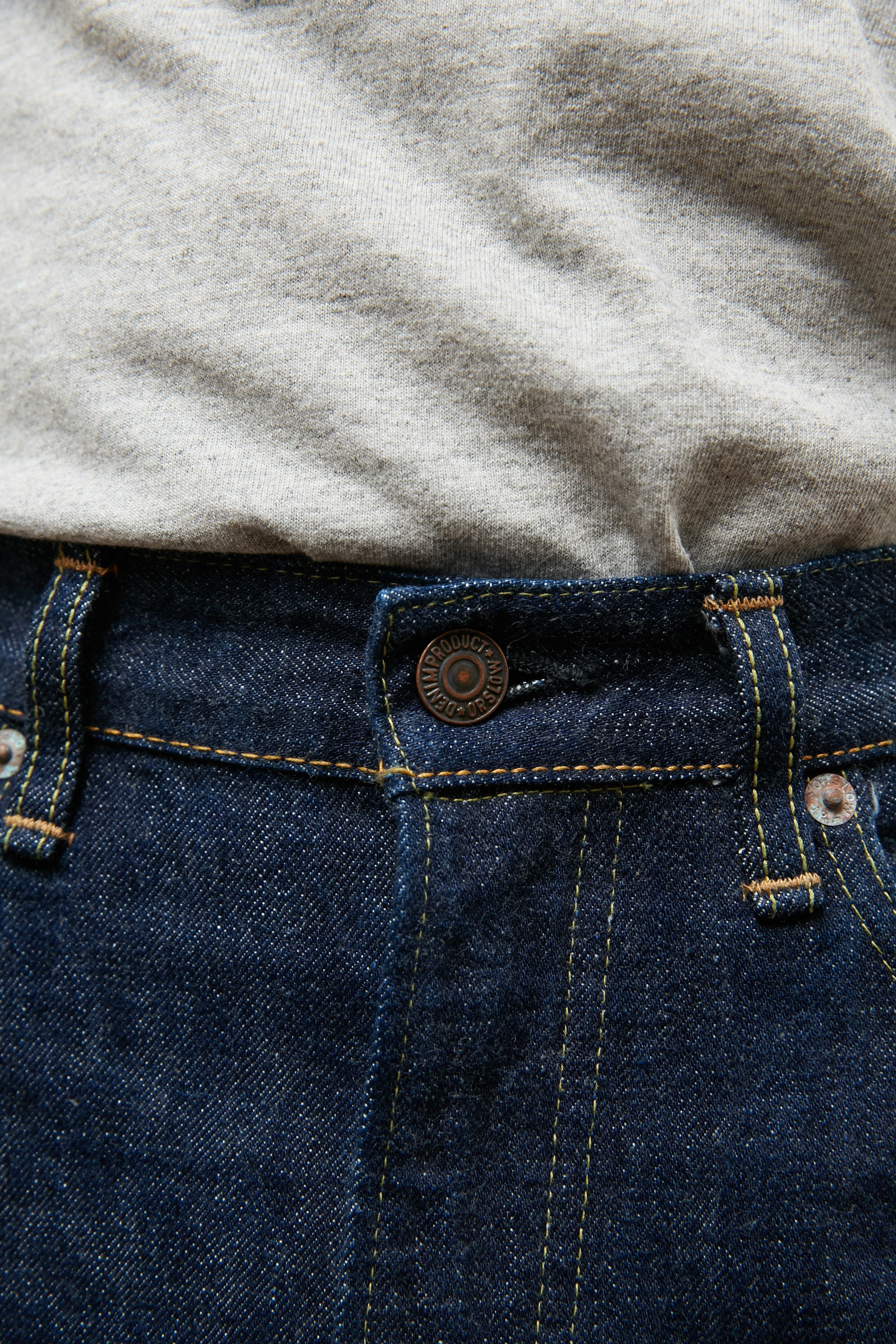 orSlow 107 Ivy Fit Slim Jean - One Wash - Totem Brand Co.