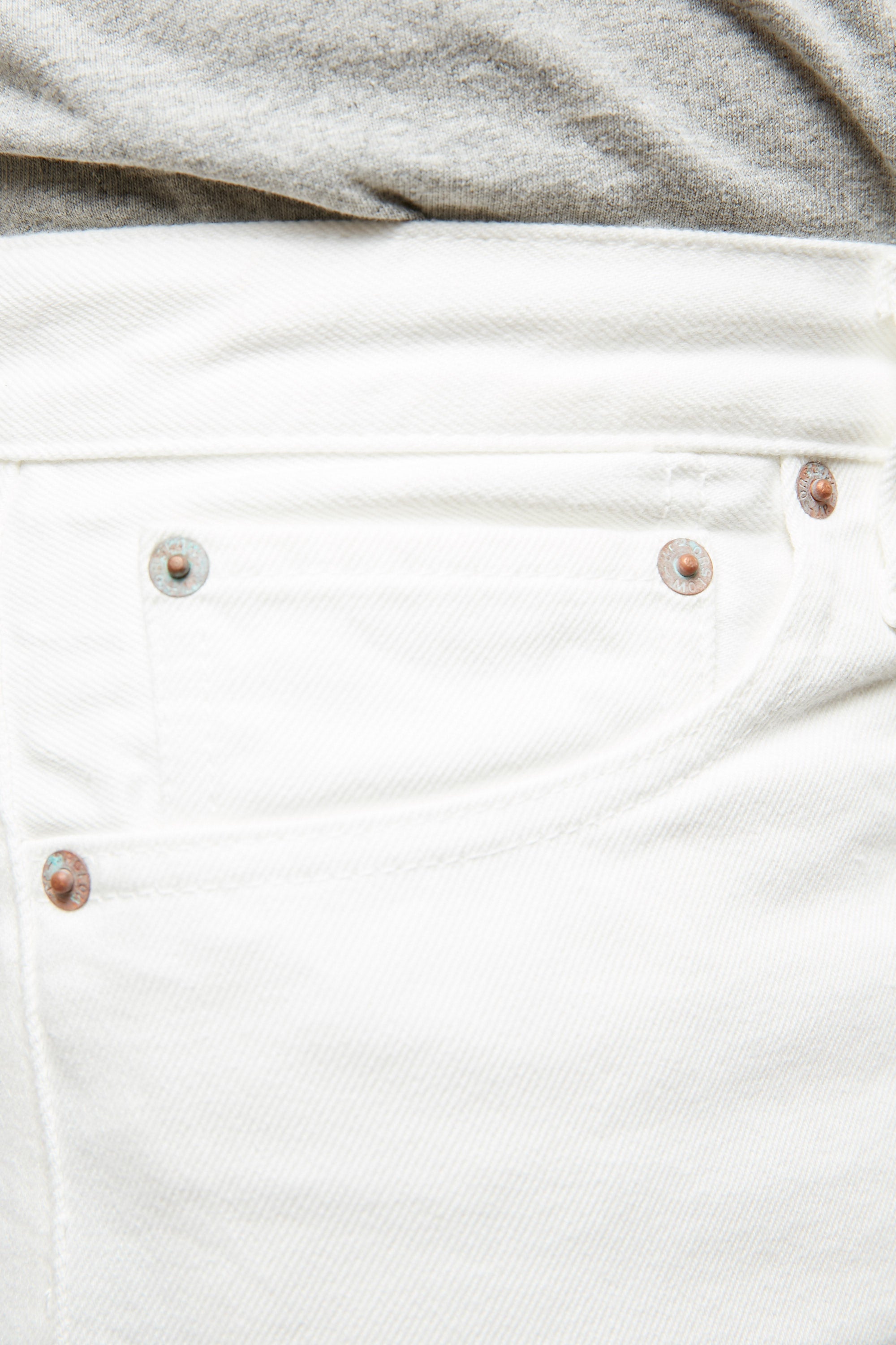 orSlow 107 Ivy Fit Slim Jean - White - Totem Brand Co.