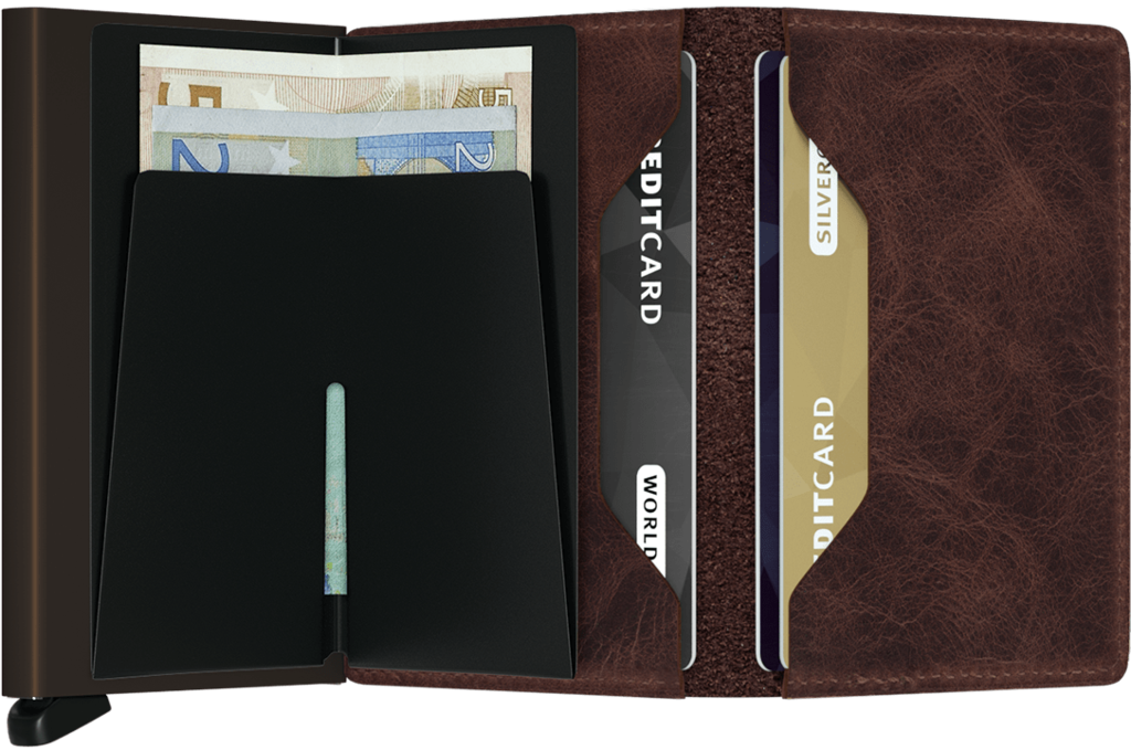 Secrid Slimwallet (Vintage Chocolate) - Totem Brand Co.