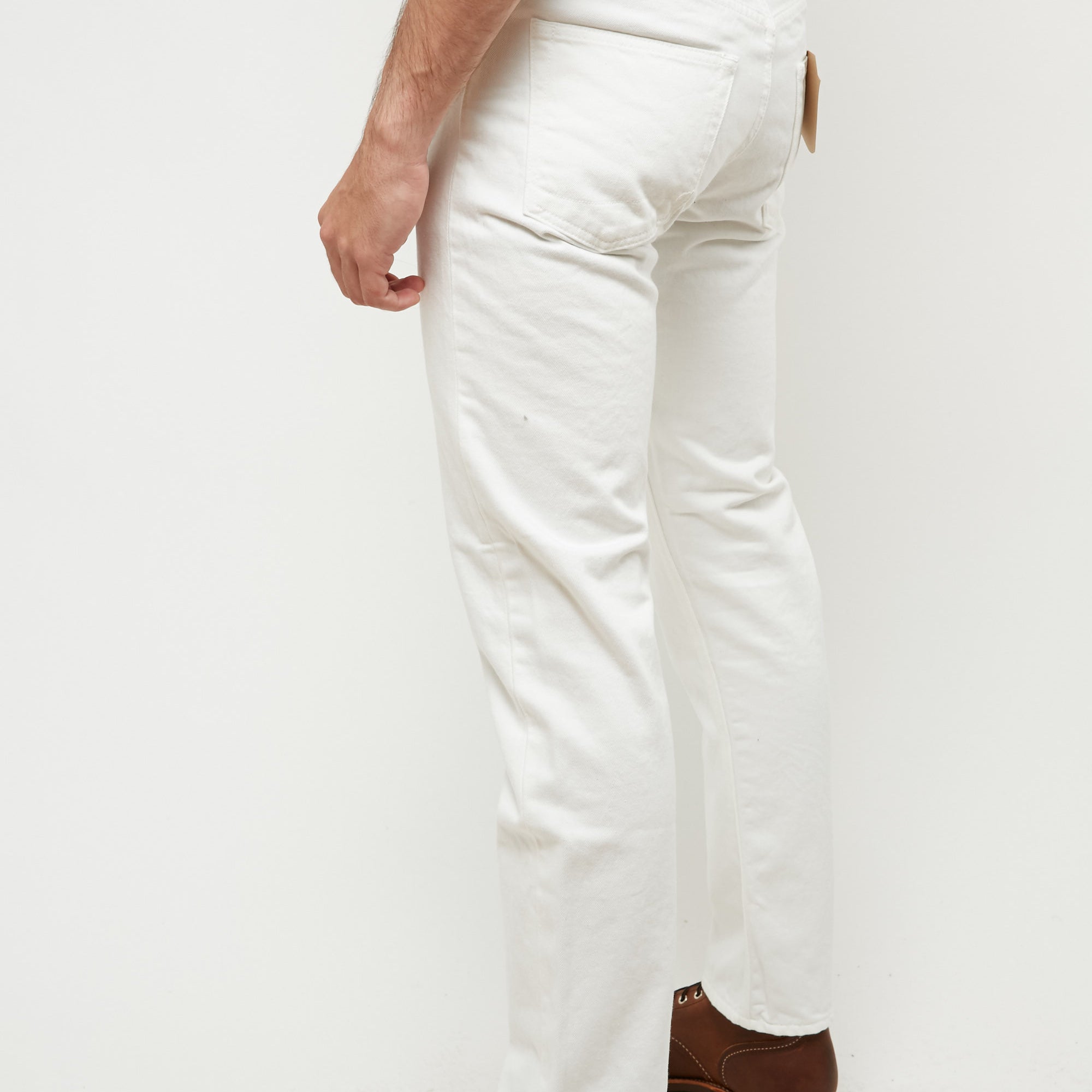 orSlow 107 Ivy Fit Slim Jean - White - Totem Brand Co.